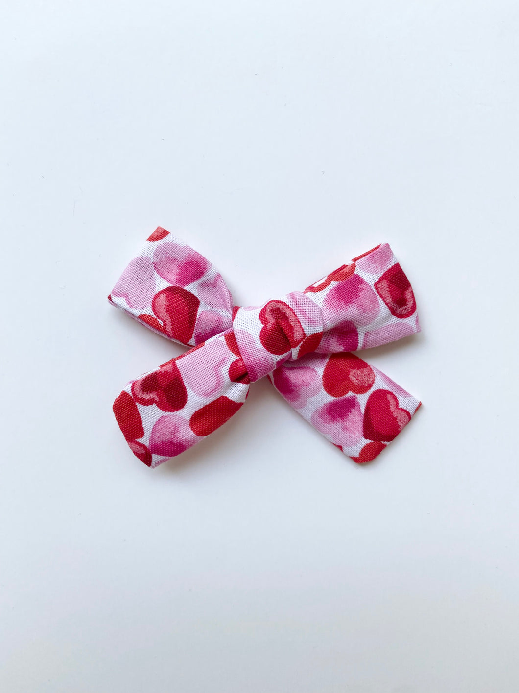 Hearts Classic Hair Bow