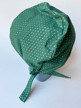 Load image into Gallery viewer, Christmas Green Large Scrub Cap
