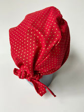Load image into Gallery viewer, Christmas Red Scrub Cap
