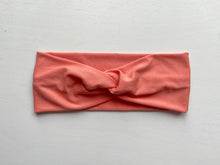 Load image into Gallery viewer, Coral Twist Bamboo Headband
