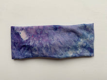 Load image into Gallery viewer, Purple Tie Dye Twist Headband
