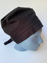 Load image into Gallery viewer, Black Large Scrub Cap
