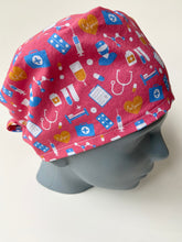 Load image into Gallery viewer, Pink Hero Scrub Cap
