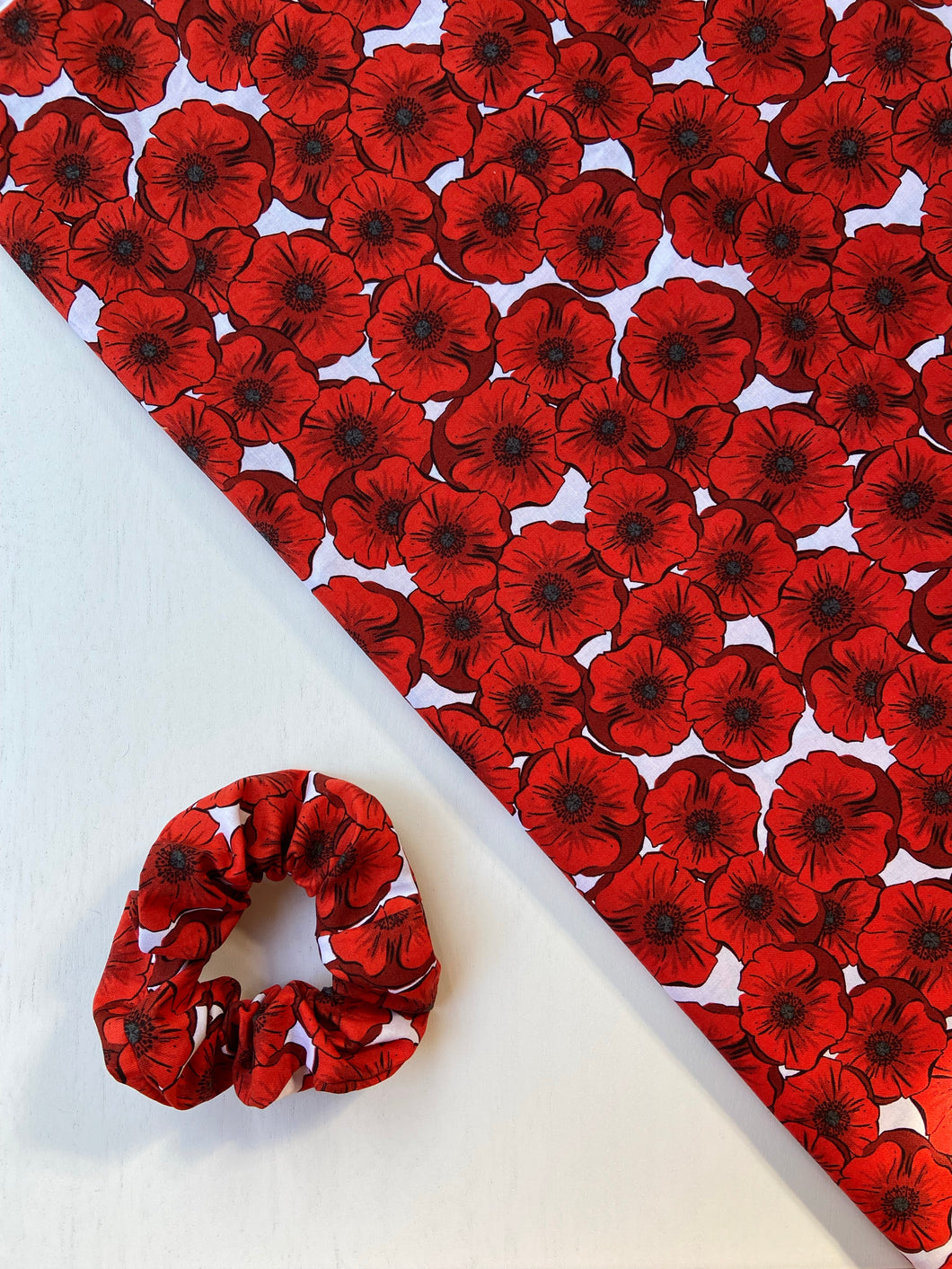 Poppy Scrunchie